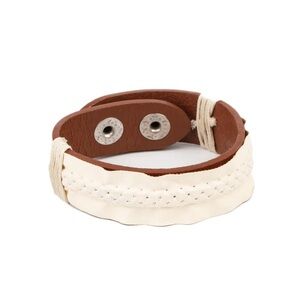 Cream and Brown Elegant Jewelry Accessory
